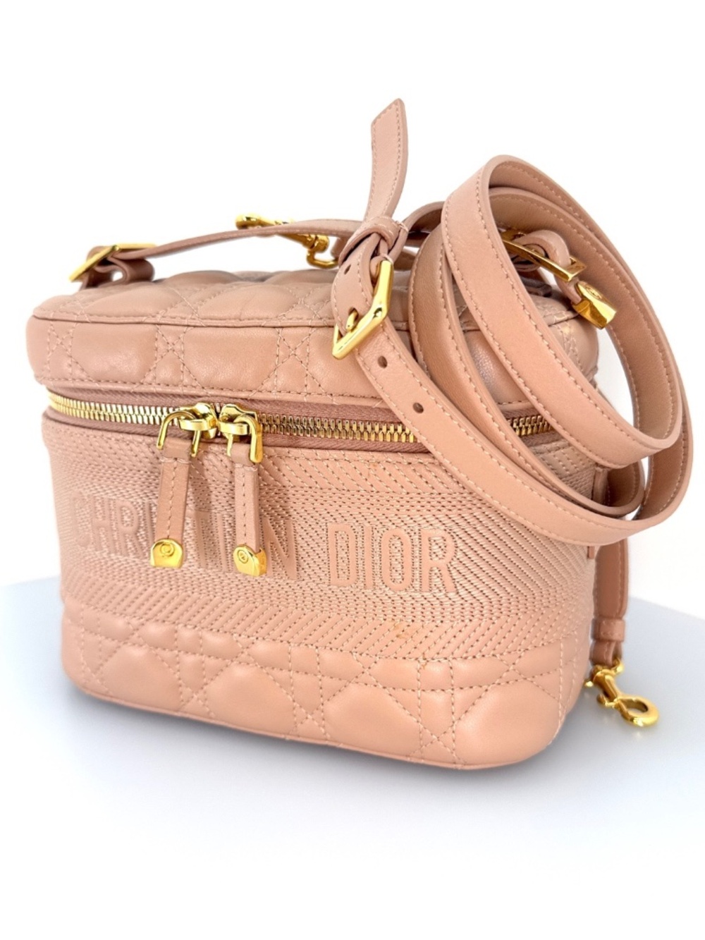 Dior Travel Vanity Bag - Rose Des Vents